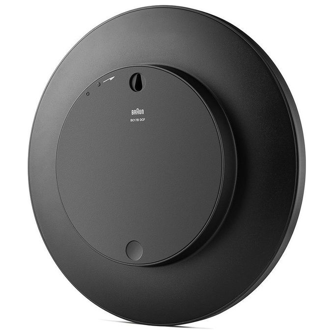 Braun BC 17 B-DCF Orologio da Parete Radiocontrollato Nero