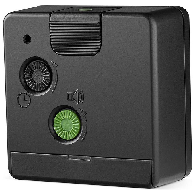 Braun BC 02 XBW Sveglia al Quarzo Bianco-Nero con Funzione Luce
