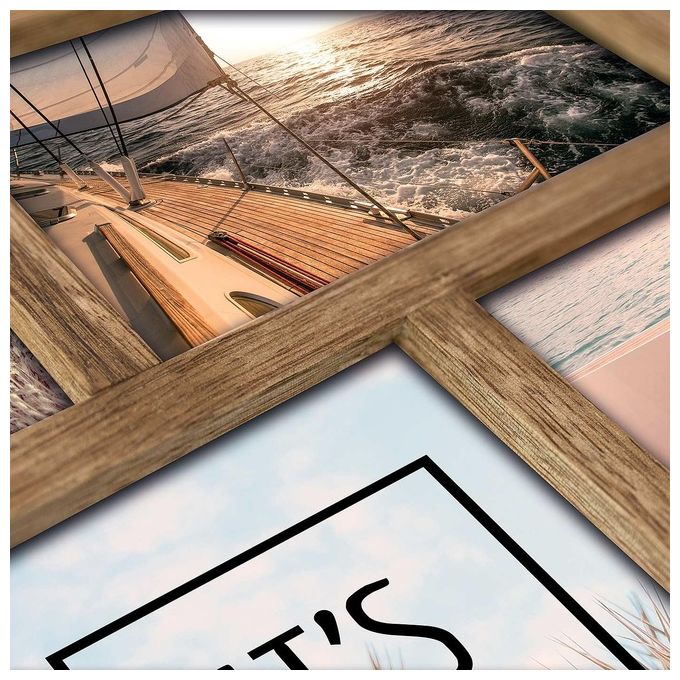 Zep Mosel Cornice Portafoto 5x10x15cm in Legno