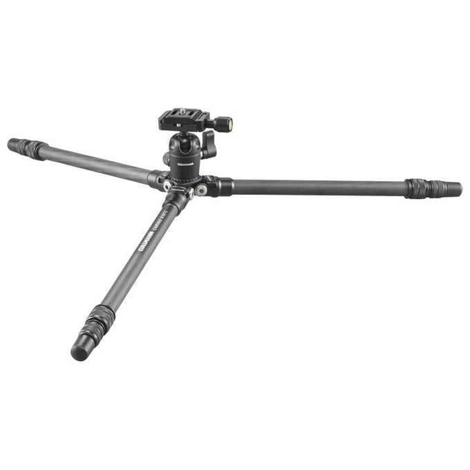 Cullmann CARVAO 816TC Treppiede da Viaggio in Carbonio 8 strati Testa a sfera Arca-Swiss 4 Kg 137 cm colore Nero