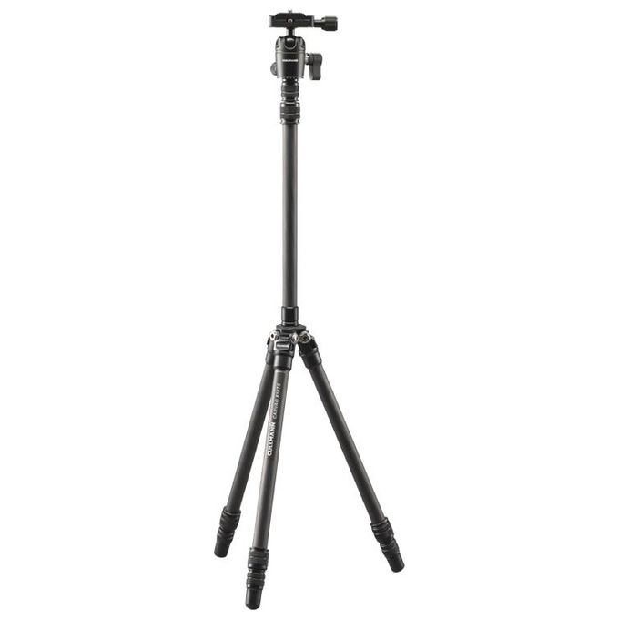 Cullmann CARVAO 816TC Treppiede da Viaggio in Carbonio 8 strati Testa a sfera Arca-Swiss 4 Kg 137 cm colore Nero