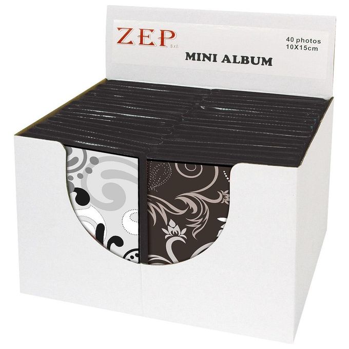 ZEP MW4640 Umbria Album Fotografico a Tasca per 40 Foto 10x15 cm in Polipropilene Colore Multicolore