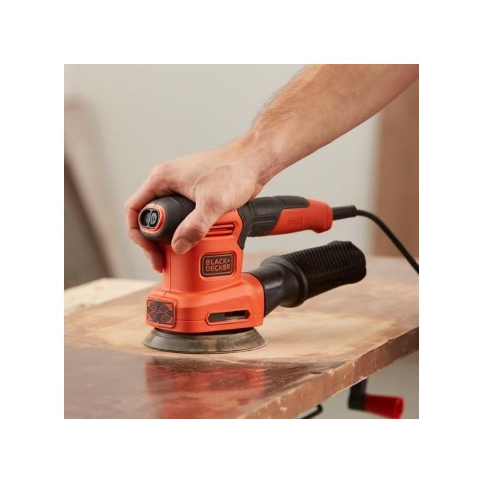Black+Decker Multilevigatrice 4 in 1 200W con Piastra Dettagli Orbitale e Roto-Orbitale