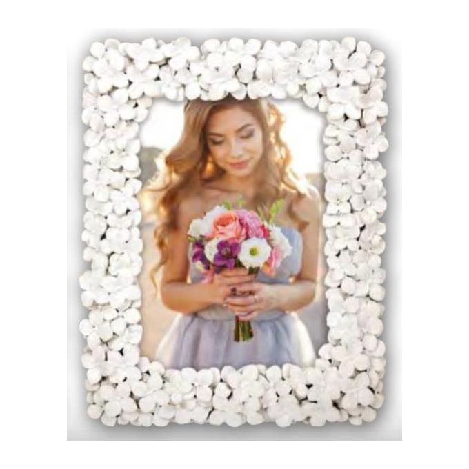 Zep Blumen Cornice Portafoto 15x20cm Bianco