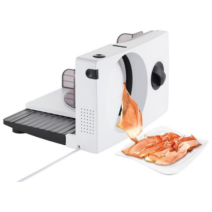 Unold Affettatrice Curve Bianco 100W Pieghevole