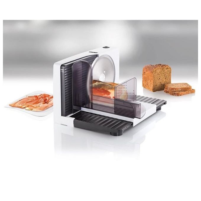 Unold Affettatrice Curve Bianco 100W Pieghevole