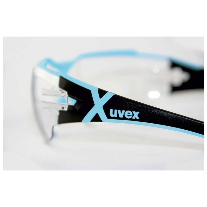 Uvex Pheos Cx2 Safety Spectacles Anti-Fog Rosso-Grigio