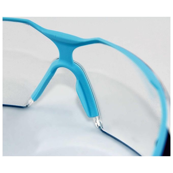 Uvex Pheos Cx2 Safety Spectacles Anti-Fog Rosso-Grigio