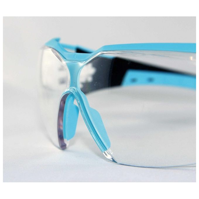 Uvex Pheos Cx2 Safety Spectacles Anti-Fog Rosso-Grigio