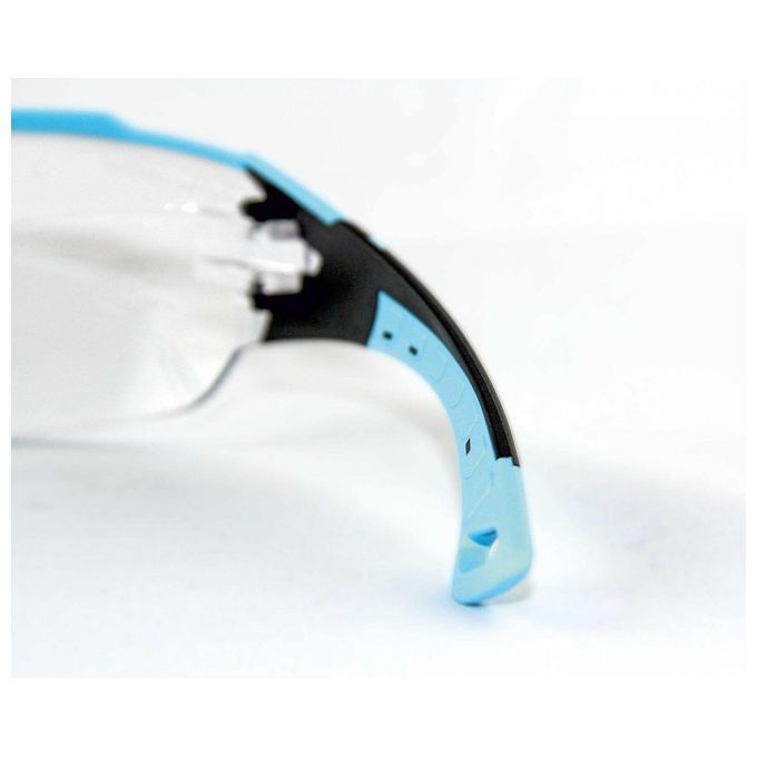 Uvex Pheos Cx2 Safety Spectacles Anti-Fog Rosso-Grigio