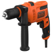 Black+Decker Trapano Elettrico a Percussione 500W Reversibile Mandrino Autoserrante