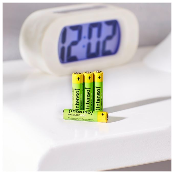 Intenso Energy Eco Batterie Ricaricabili NiMH 850mAh HR03 AAA Confezione da 4