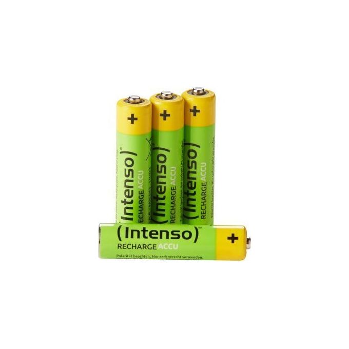 Intenso Energy Eco Batterie Ricaricabili NiMH 850mAh HR03 AAA Confezione da 4