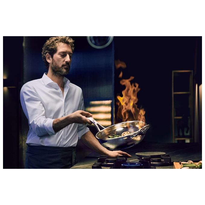WMF Profi Resist Wok 28cm Adatto a Piani Induzione