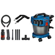 Bosch 0 601 9C6 302 Professional Aspiratore a Batteria Wet-Dry 18V 10 L Filtro HEPA colore Nero Blu