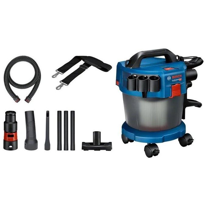 Bosch 0 601 9C6 302 Professional Aspiratore a Batteria Wet-Dry 18V 10 L Filtro HEPA colore Nero Blu