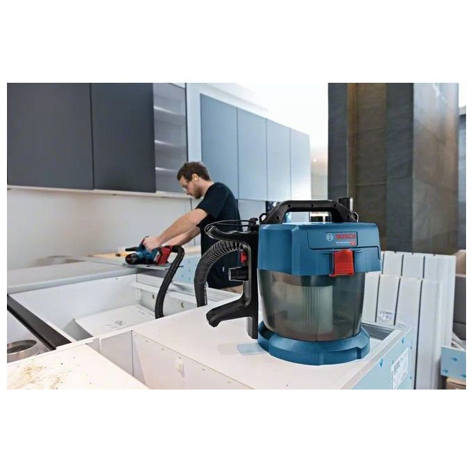 Bosch 0 601 9C6 302 Professional Aspiratore a Batteria Wet-Dry 18V 10 L Filtro HEPA colore Nero Blu