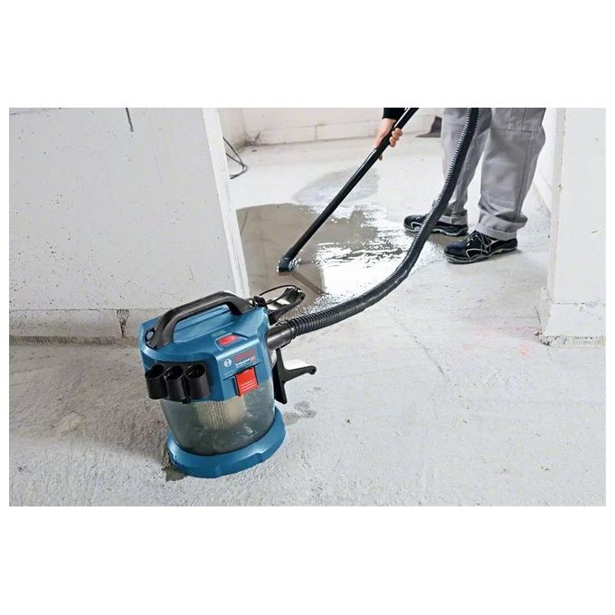 Bosch 0 601 9C6 302 Professional Aspiratore a Batteria Wet-Dry 18V 10 L Filtro HEPA colore Nero Blu