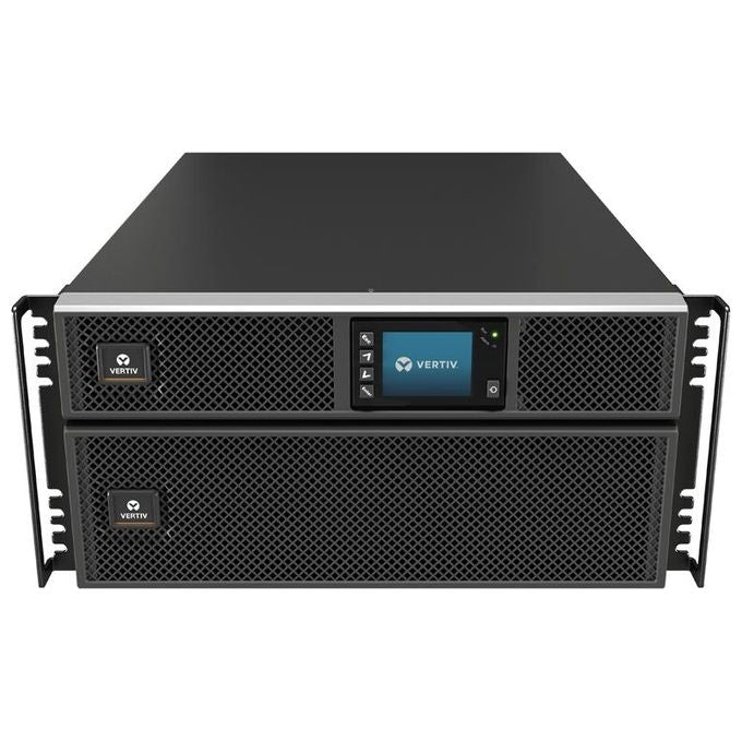 Vertiv GXT5-8000IRT5UXLE Liebert UPS 8 kVA 8000 W 230 V Rackmount-Tower Nero