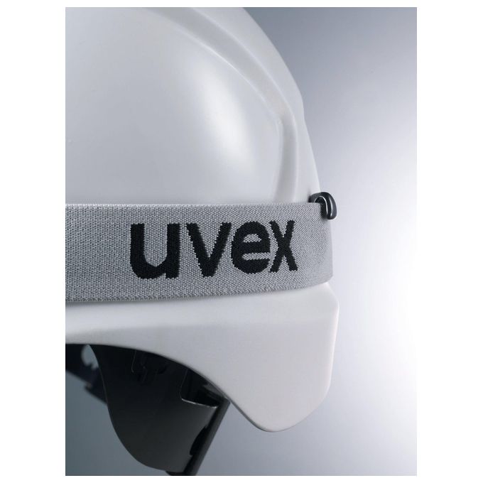 Uvex 9773050 Pheos Alpine Elmetto Protettivo Multifunzione EN 397 EN 12492 Lavori in Quota colore Bianco
