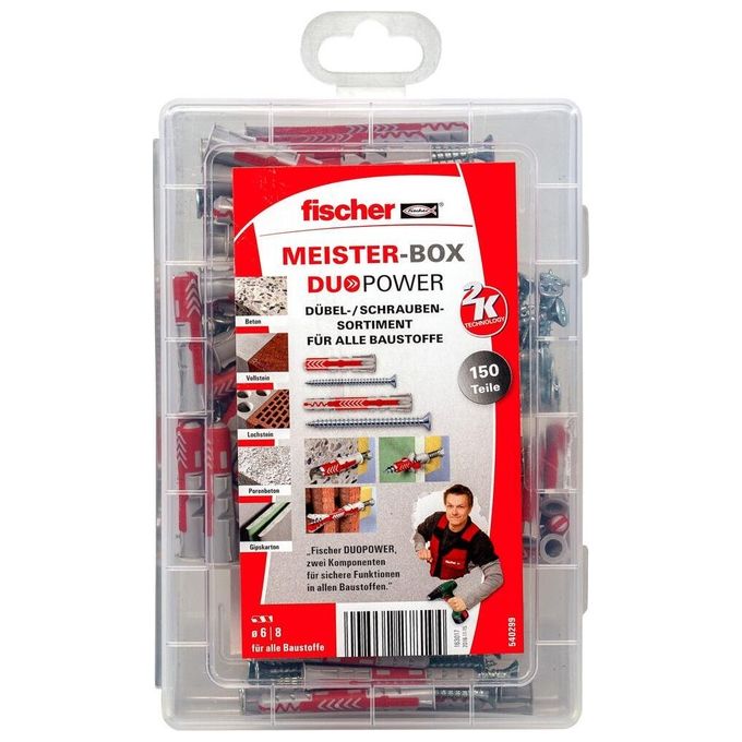 Fischer MeisterBox DuoPower Corto-Lungo con Viti