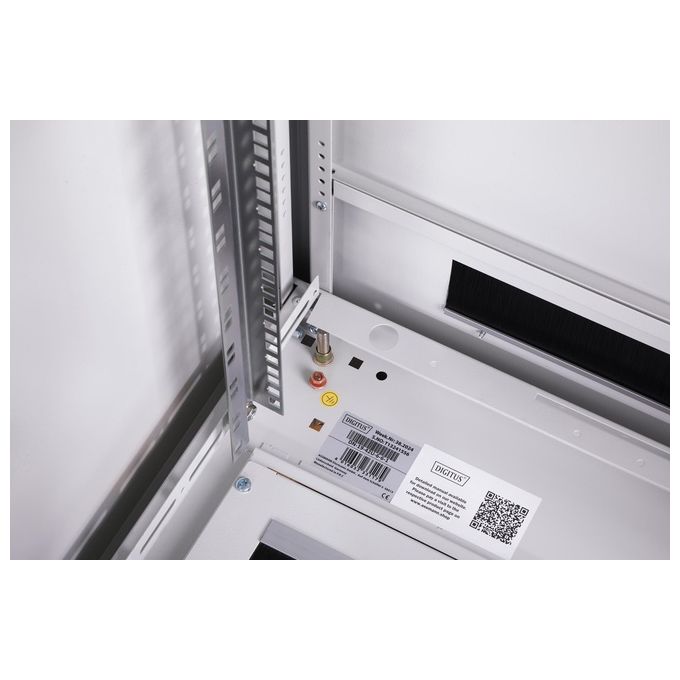 Digitus DN-19 42U-6-6-1 Unique Armadio Rack 19'' 42U 600x600 mm 800 Kg IP20 porta vetro colore Grigio