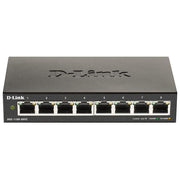 D-Link DGS-1100-08V2-E Switch di Rete Gestito L2 8 Porte Gigabit Ethernet 10-100-1000 Fanless VLAN QoS colore Nero