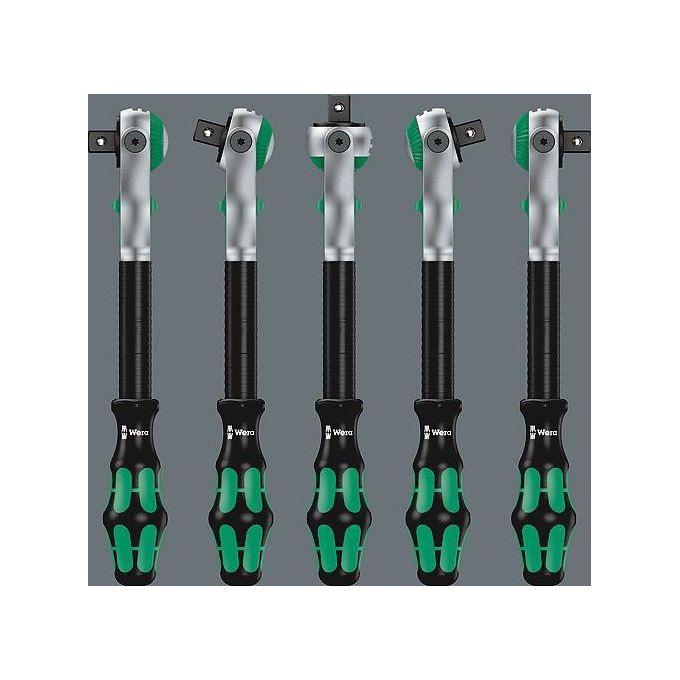 Wera 8100 SA 9 KIT_ con Cricchetto Zyklop Speed Attacco da 1-4'' in Pollici 28 Pezzi