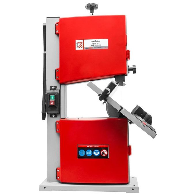 Holzmann HBS230ECO Sega a Nastro da Tavolo per Fai da Te con Achiever Semplici Operazioni di Taglio in Metallo