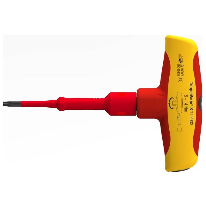 Wiha 2933 Cacciavite TorqueVario-S T Electric 5-14 Nm