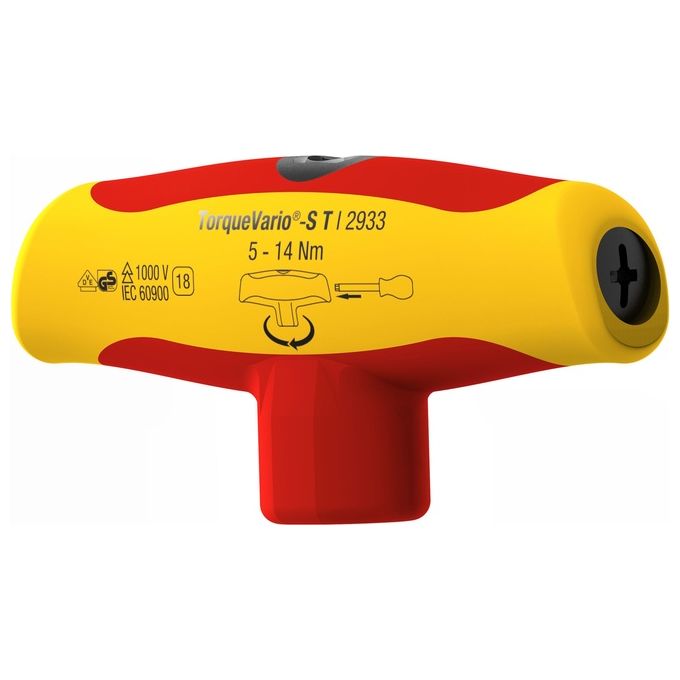 Wiha 2933 Cacciavite TorqueVario-S T Electric 5-14 Nm