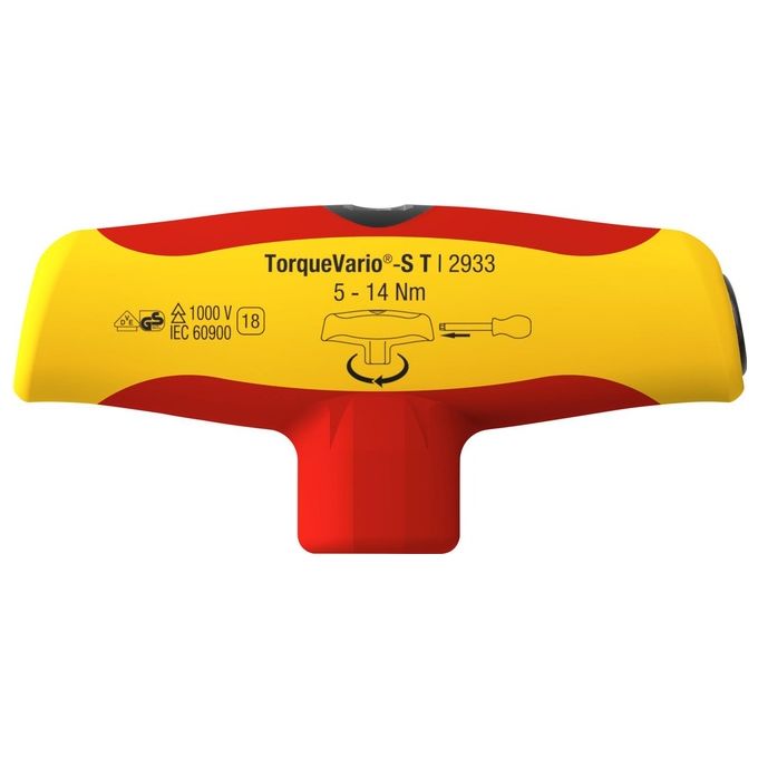 Wiha 2933 Cacciavite TorqueVario-S T Electric 5-14 Nm