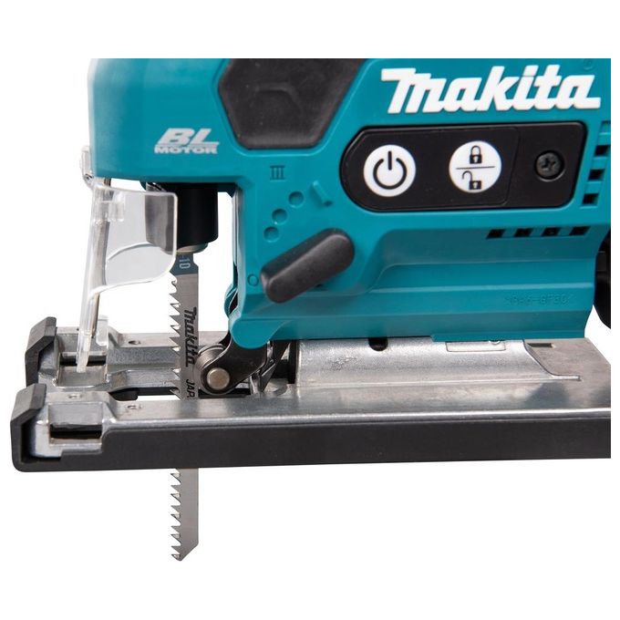 Makita DJV185RF1J seghetto alternativo a batteria 18 V motore brushless 3000 spm cambio lama senza utensili colore Verde