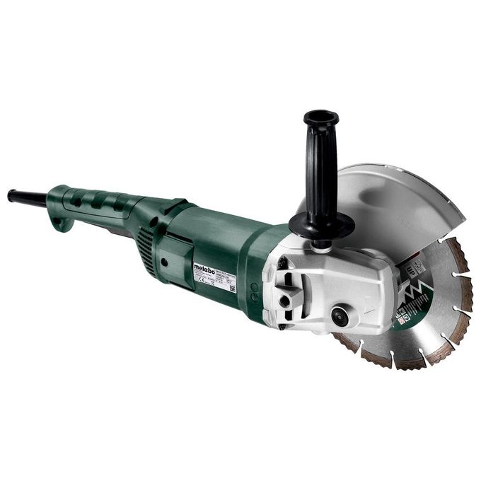 Metabo 606437000 WE 2200-230 Smerigliatrice angolare 23 cm 2200 W 6600 rpm colore Nero Verde Acciaio inox