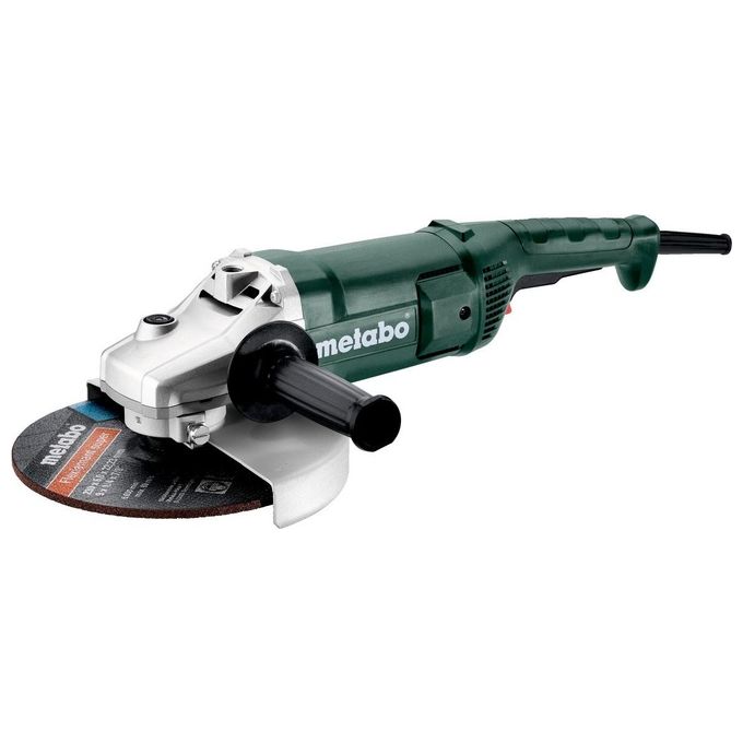 Metabo 606437000 WE 2200-230 Smerigliatrice angolare 23 cm 2200 W 6600 rpm colore Nero Verde Acciaio inox