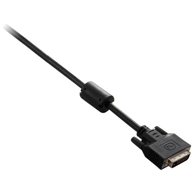 V7 Dvi Cavo Dual Link 3m Black Dvi-d 24+1 Pin M-m