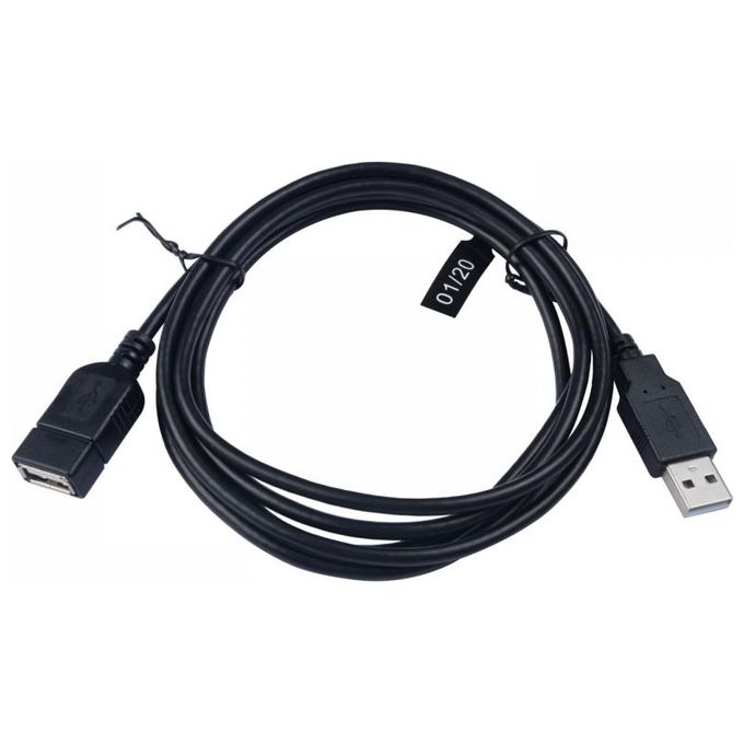 V7 Usb Cable Extens 1.8m a To a Black Usb 20 Hi-speed M-f