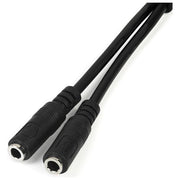 StarTech Adattatore splitter cuffie a 4 pin da 3,5 mm a 2x 3,5 mm a 3 pin - M-F