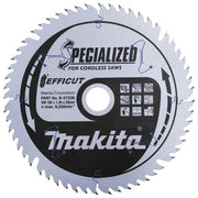 Makita B-57336 Efficut Lama per Sega Circolare 165 mm 20 mm foro 56 denti 1,45 mm taglio legno laminato