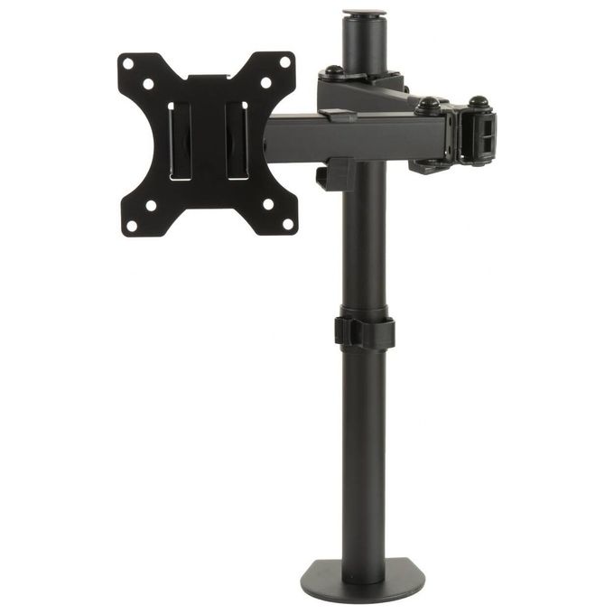 Link Braccio Supporto da Tavolo con Morsa a Due Snodi per Monitor 13-32'' Fino a 8Kg