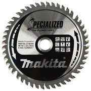 Makita B-56764 Lama per Sega Circolare SPECIALIZED 165x20 mm 48 Denti per Legno con Tagli Universali colore Nero