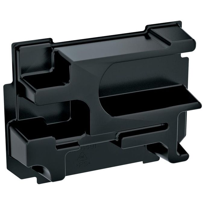 Makita 837649-1 MakPac Vassoio Preformato Inserto per Valigetta Tipo 4 compatibile DHR242 DHR243 colore Nero
