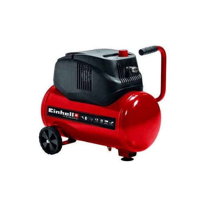 Einhell Compressore TC-AC 200-24-8 OF Potente e Versatile per Garage e Officina