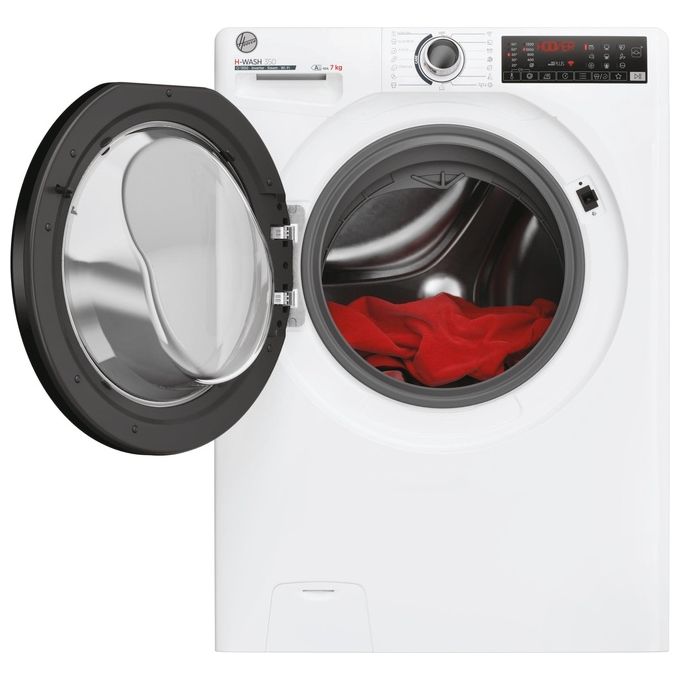 Hoover H-Wash 350 H3WPS4376TAMB6-S Lavatrice carica frontale Slim 7 Kg Classe A Centrifuga 1300 giri Profondita' 44 cm Inverter Funzione Vapore
