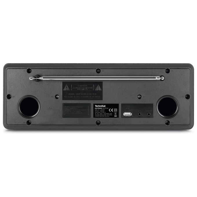 TechniSat 0000-3949 DIGITRADIO 370 CD IR Mini impianto audio domestico DAB+ FM Internet Radio Bluetooth USB Lettore CD 10 W colore Nero