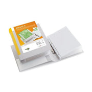 Sei Rota Raccoglitore Personalizzabile Stelvio Ti Bianco N. Anelli 2 Formato 22x30 Cm D 40 Mm