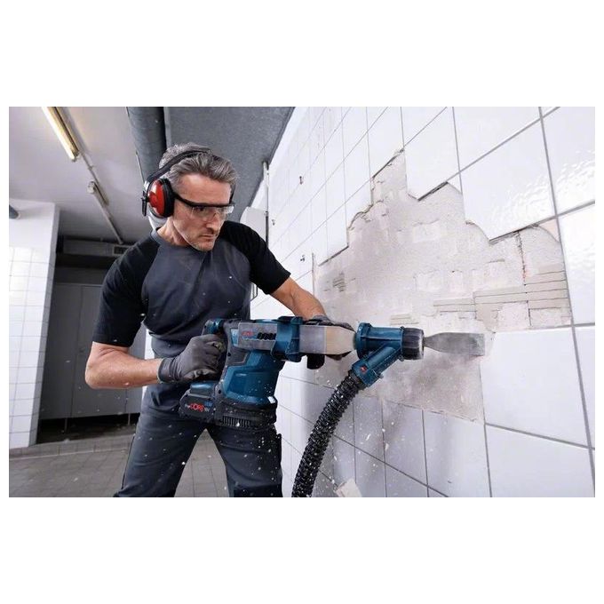 Bosch 0 611 914 001 GBH 18V-34 CF PROFESSIONAL Martello Perforatore a Batteria SDS-plus 18V 5,8J con Bluetooth colore Nero