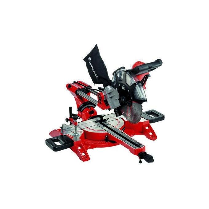 Einhell Troncatrice Radiale Tc-Sm 2534-1 Dual per Lavorazioni di Precisione su Legno e Metalli