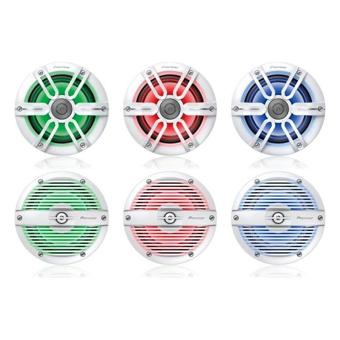 Pioneer UD-ME650LED Kit illuminazione LED multicolore per altoparlanti marini IPX7 colore Multicolore