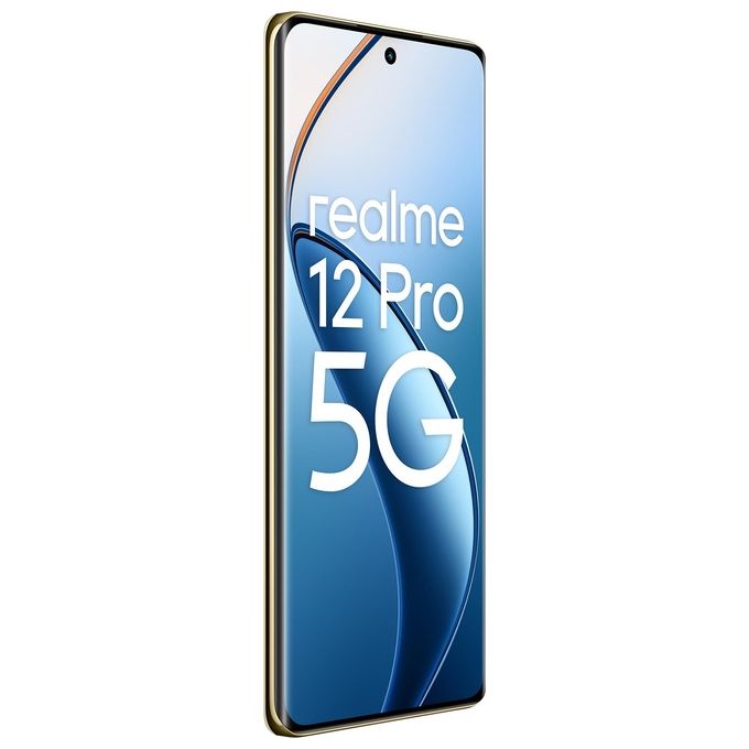 Realme 12 PRO Smartphone 5G Dual SIM 6.7'' OLED 120Hz Snapdragon 6 Gen 1 12GB 256GB Tripla Camera 50MP Batteria 5000mAh colore Blu Submariner
